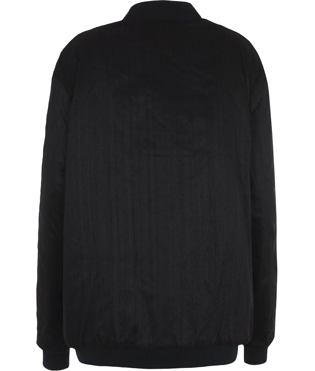Classic Bomber Jacket Silk - HaremLondon.com