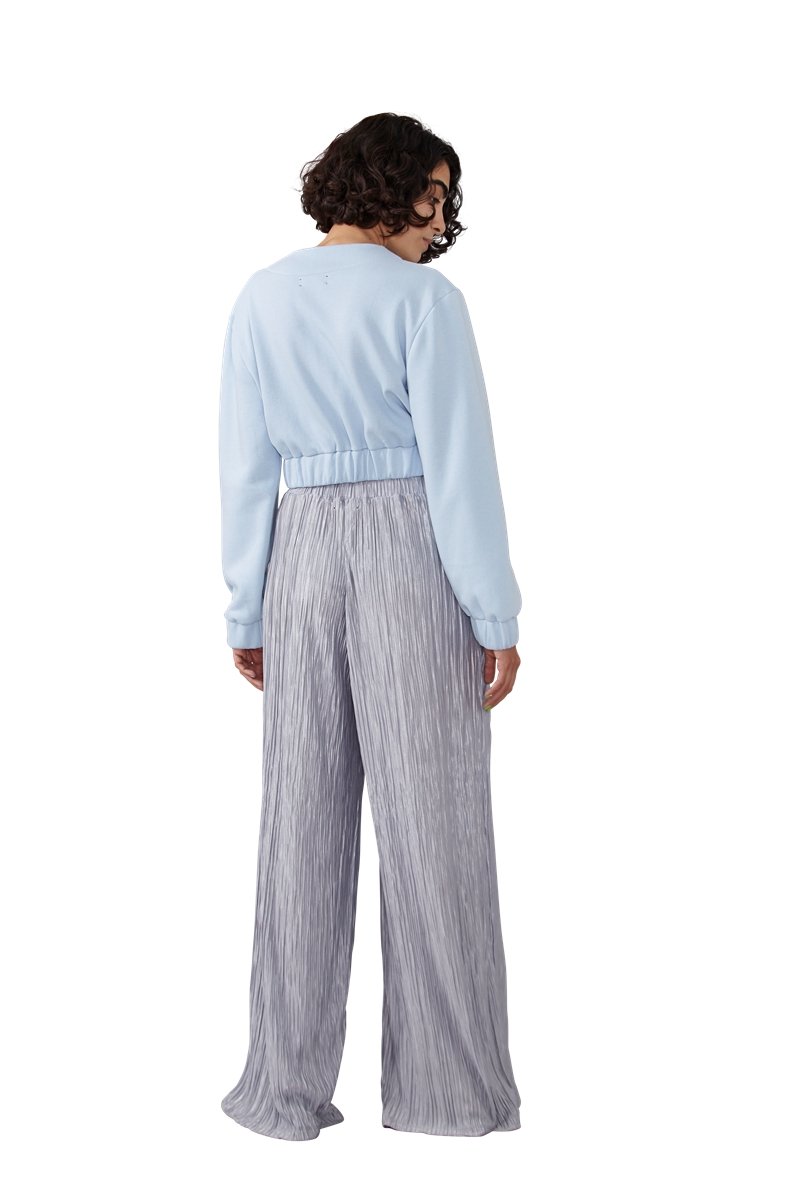 Cropped Bolero - Baby Blue - Harem London