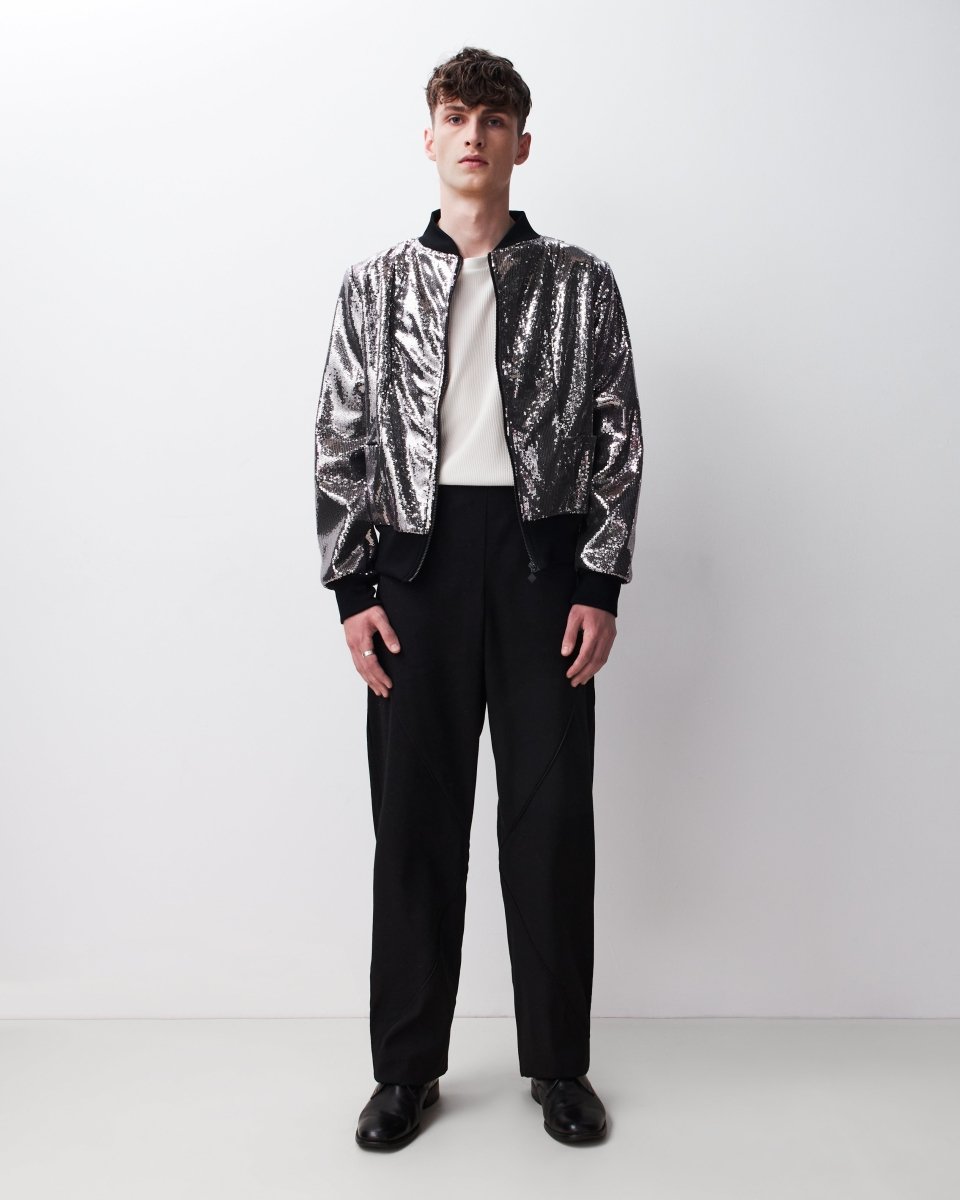 Sequin Bomber Jacket - Ready-to-Wear