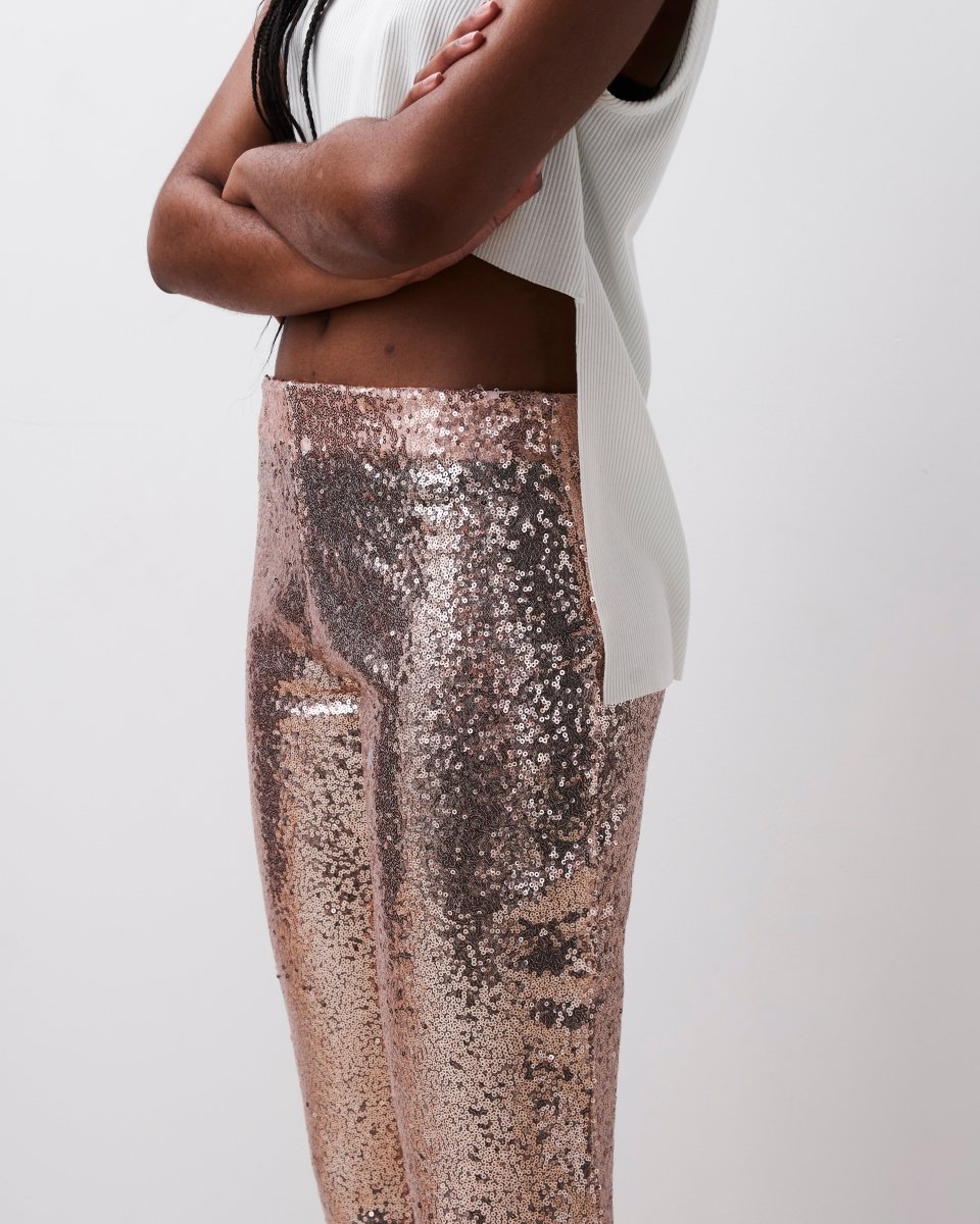 Sequin wide leggings - Harem London