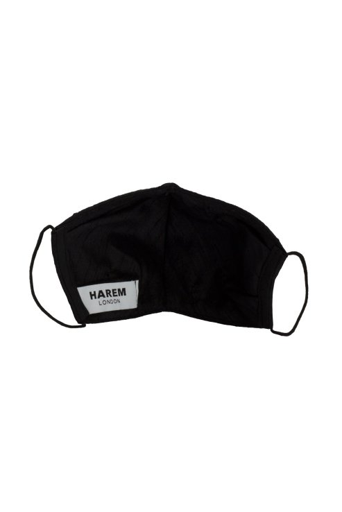 Silk Black Mask - Harem London