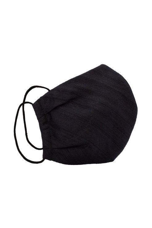 Silk Black Mask - Harem London