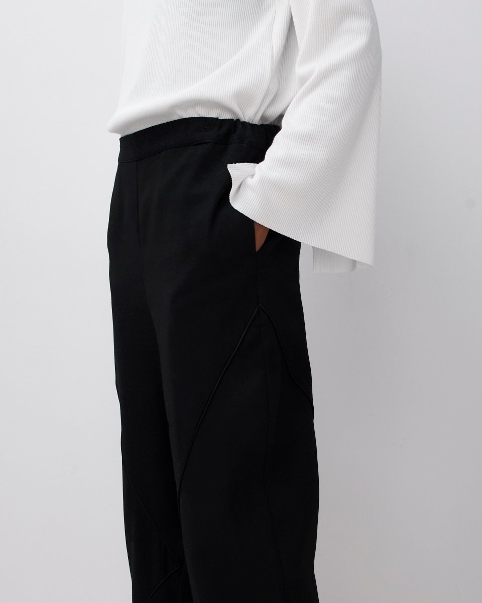 Silk Diamond Trousers - Harem London