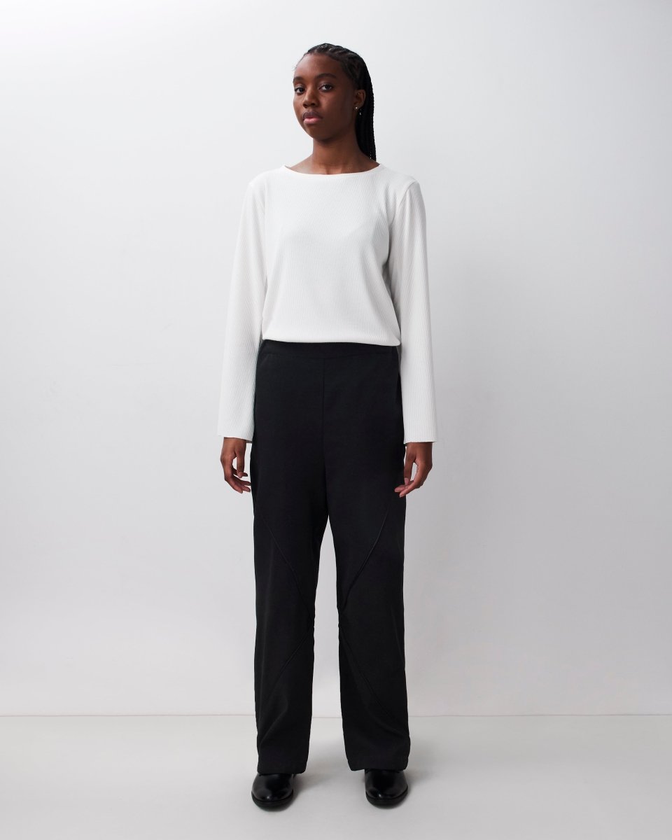 Silk Diamond Trousers - Harem London