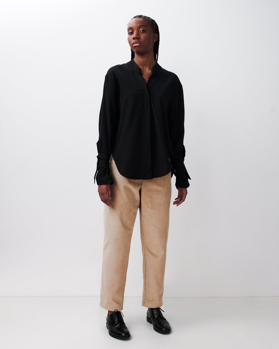 Silk Yolk Shirt B - Harem London