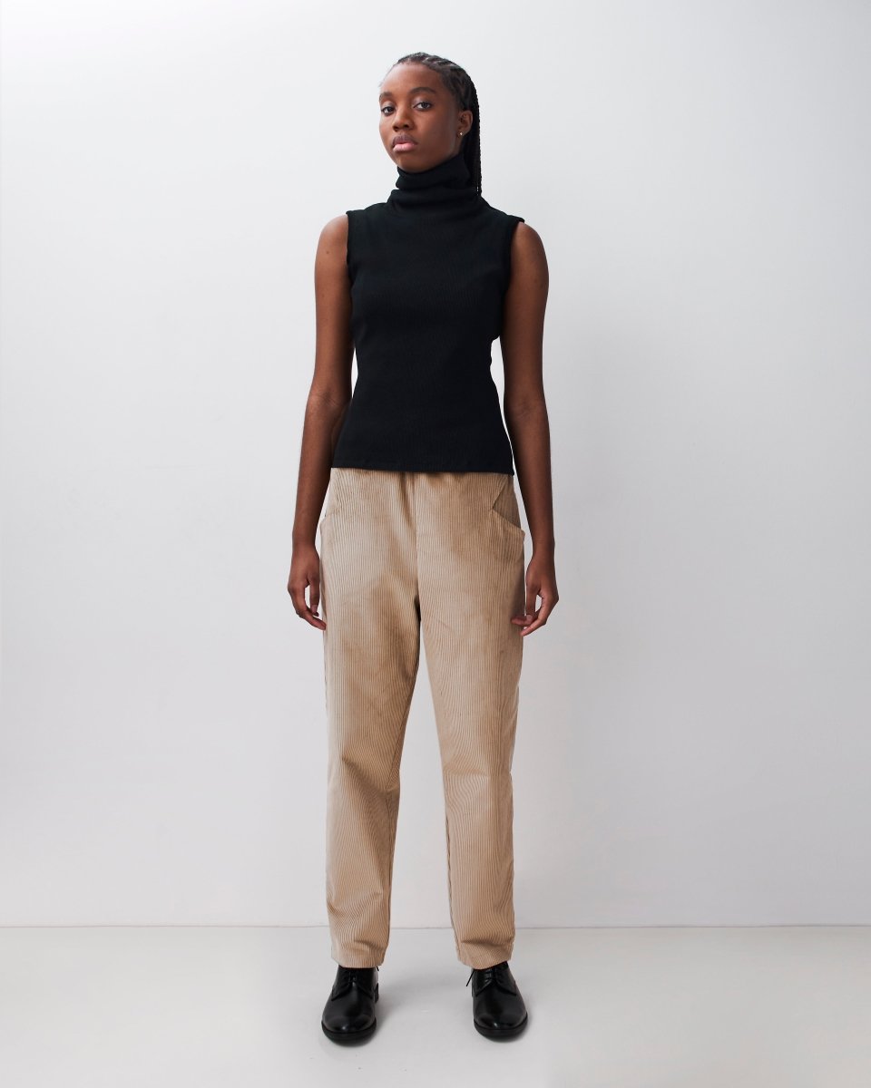 Sleeveless Turtleneck B - Harem London