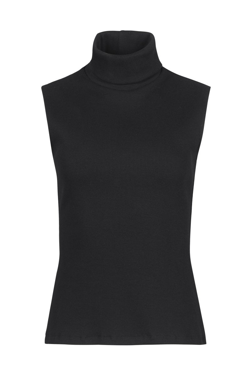 Sleeveless Turtleneck B - Harem London