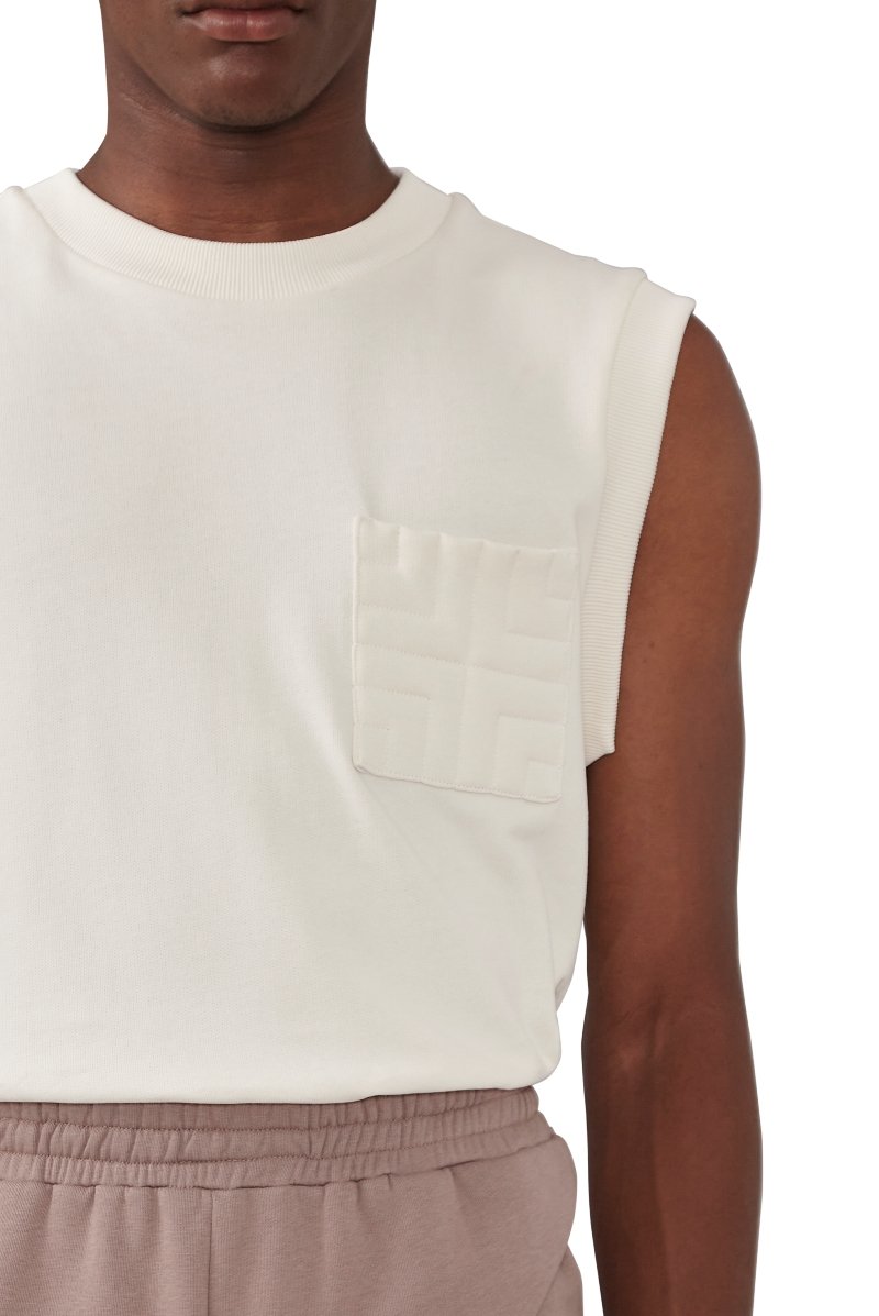 Sleeveless White - Harem London