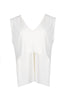 Asymmetrical Raw Edge Top - Harem London