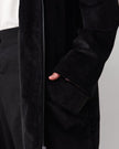 Corduroy Parka : Black - Harem London