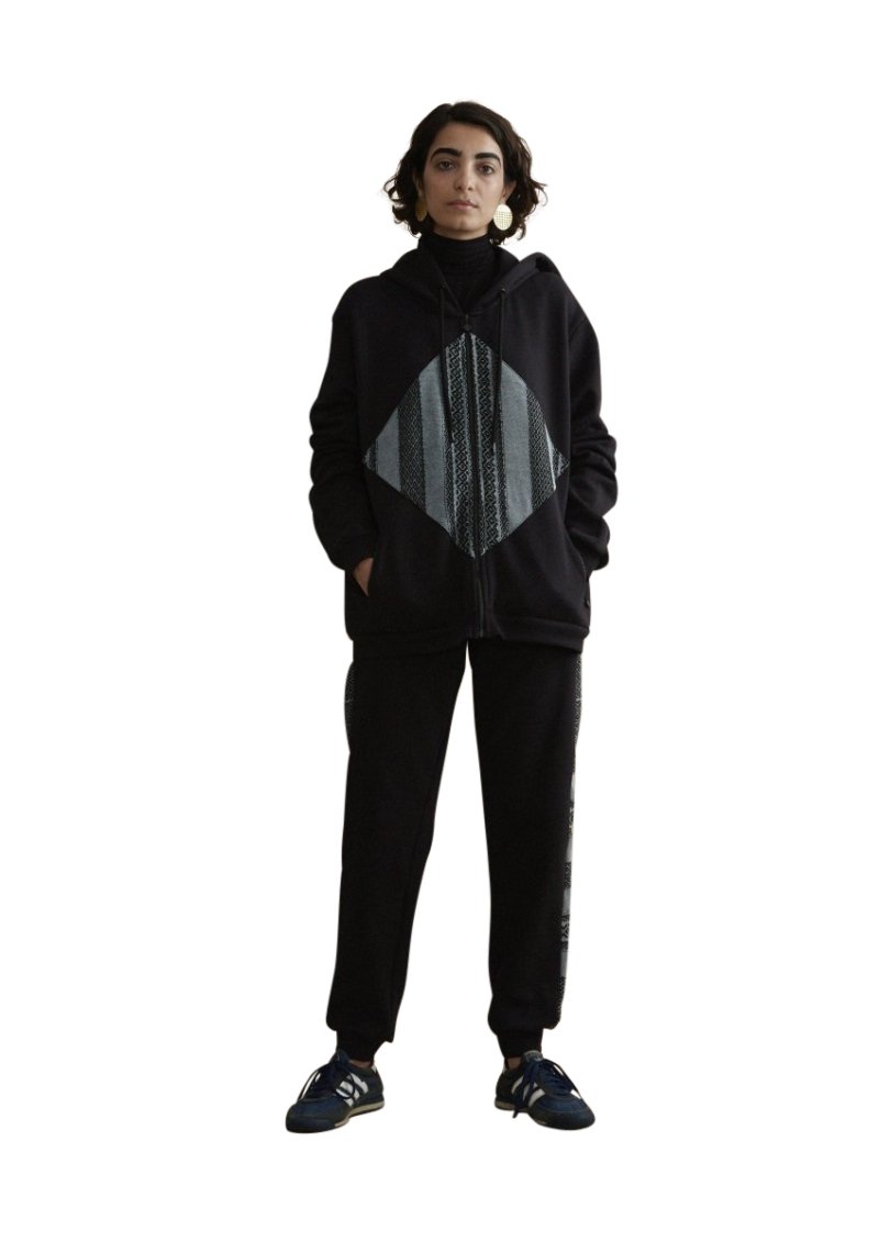 Kilim Diamond Hoodie - Harem London