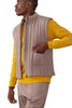 Padded Vest - Brown - Harem London