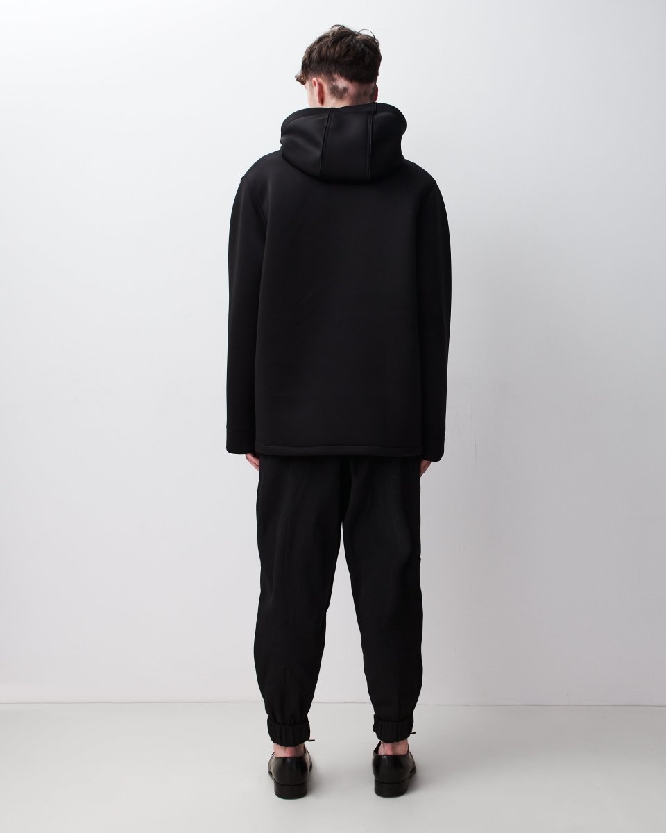 Piping Hoodie : Black - Harem London