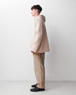 Piping Hoodie : Nude - Harem London