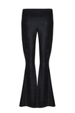 Velour Wide leggings - Harem London