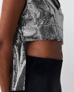 Velour Wide leggings - Harem London